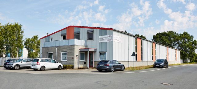 Firmengebäude der K & S Getriebebau GmbH in Emsdetten